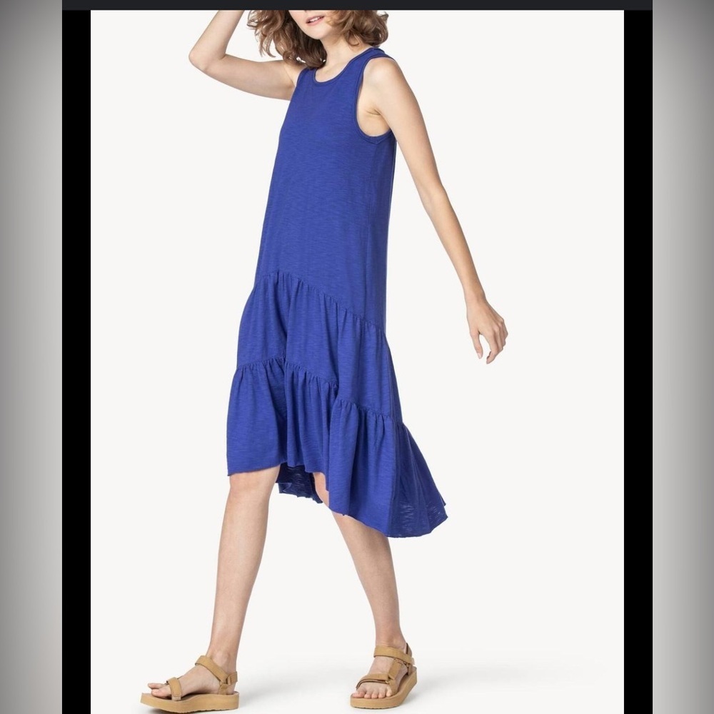 Lilla P Royal Blue High-low tank dress size XS